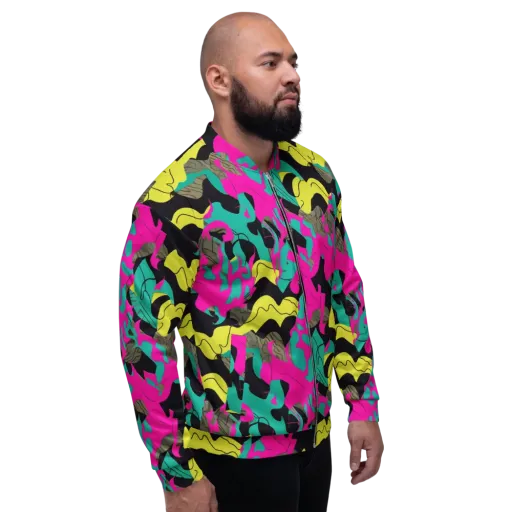 Safari Voltage on a Bomber Jacket