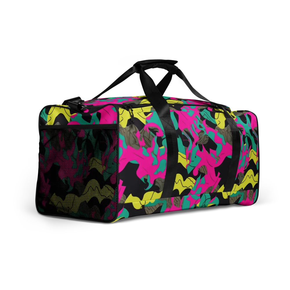 Safari Voltage on Duffle Bag — Right Front