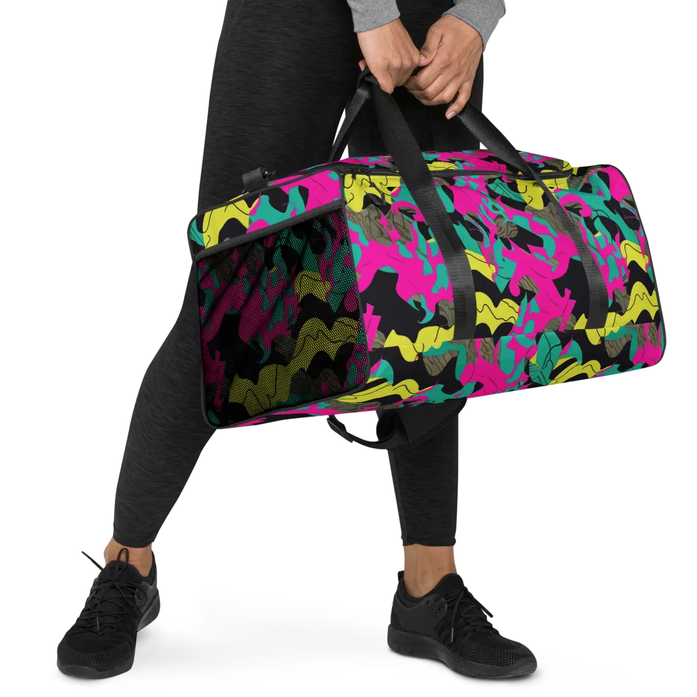 Safari Voltage on Duffle Bag — Right Front