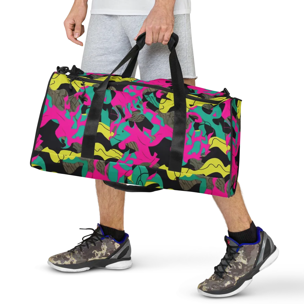 Safari Voltage on Duffle Bag — Front
