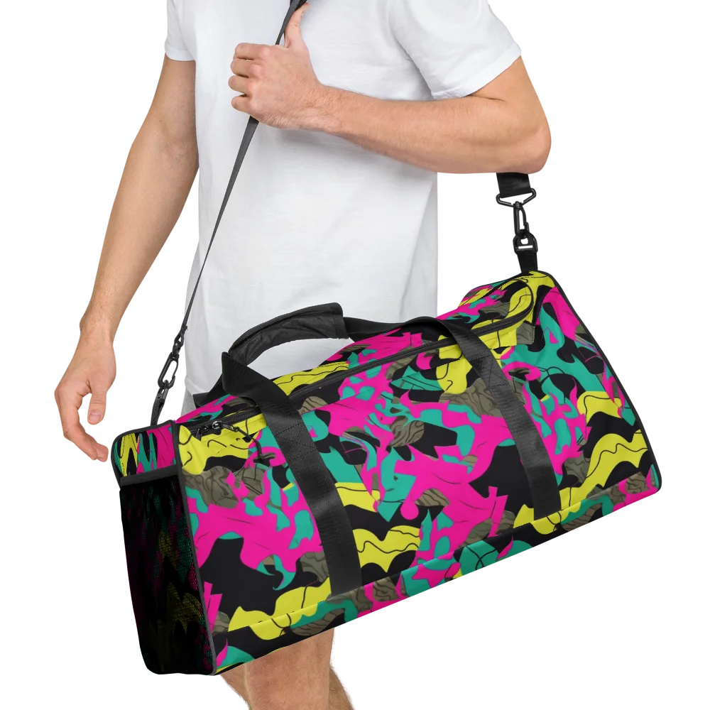 Safari Voltage on Duffle Bag — Right Front