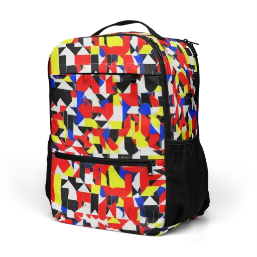 Electric Tesselation on a Utility Backpack