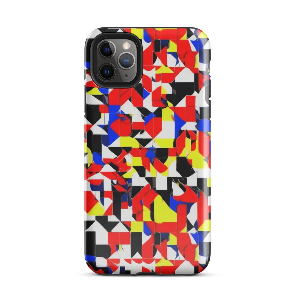 Electric Tesselation on Tough Case for iPhone® — Front