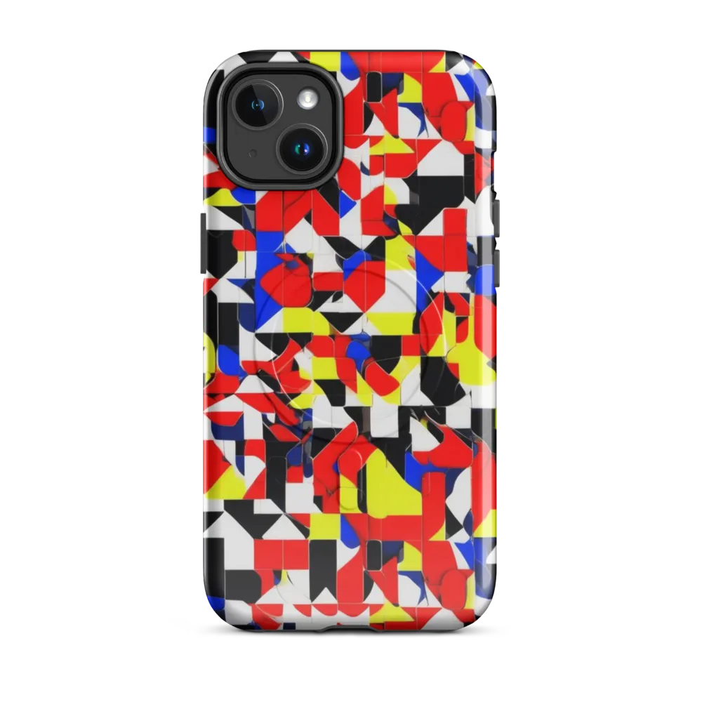 Electric Tesselation on MagSafe Tough Case for iPhone® — Front