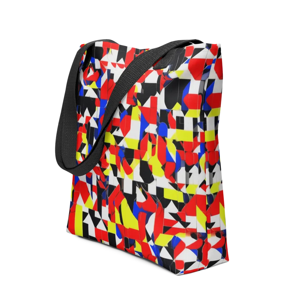 Electric Tesselation on Tote Bag — Front