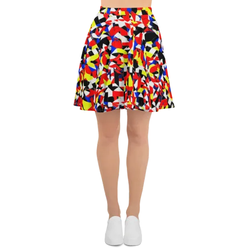 Electric Tesselation on a Skater Skirt