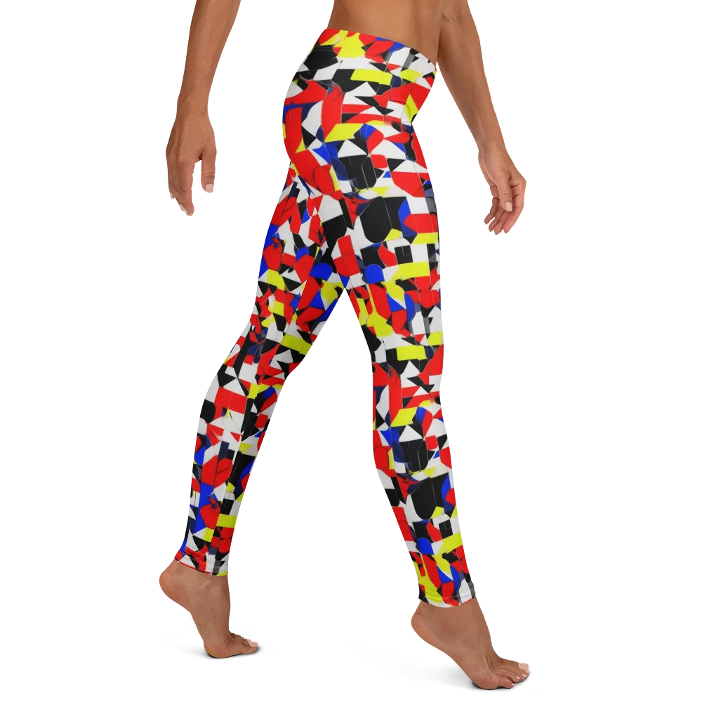 Electric Tesselation on Leggings — Right