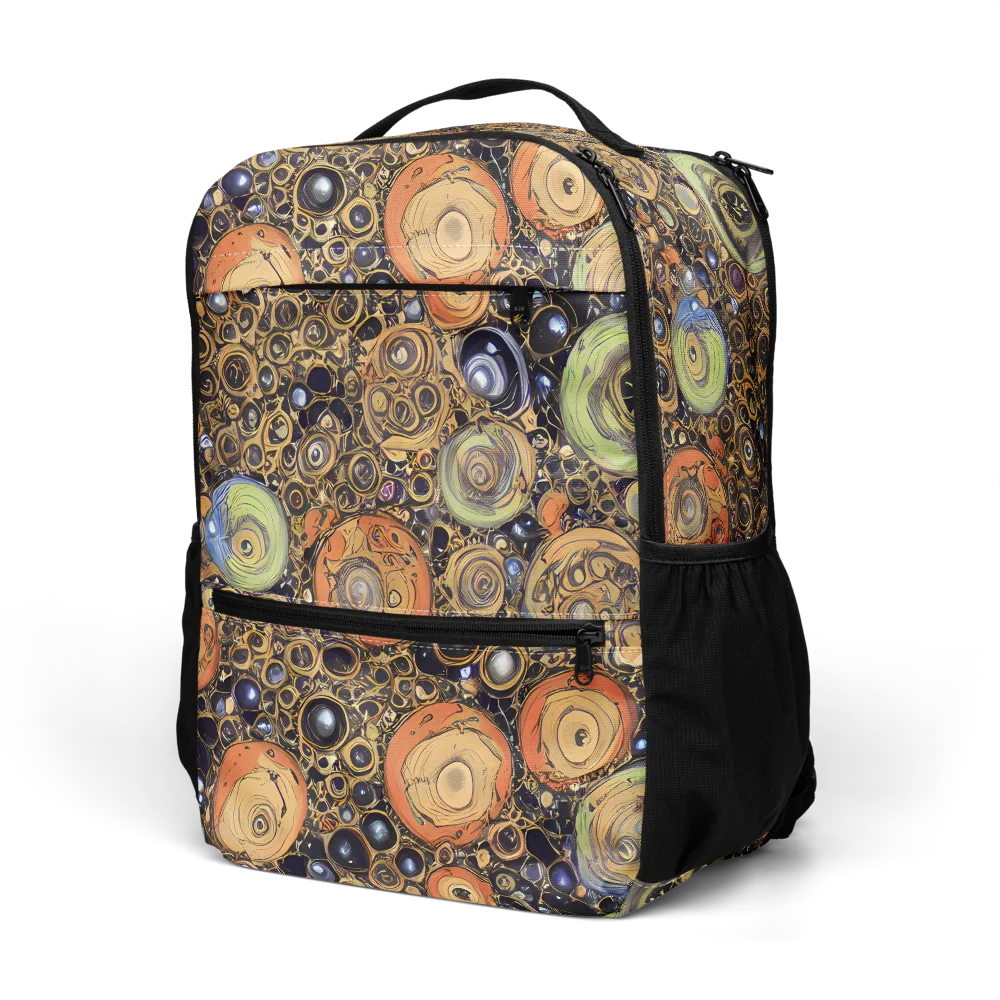 Crescent Echoes on Utility Backpack — Left Front