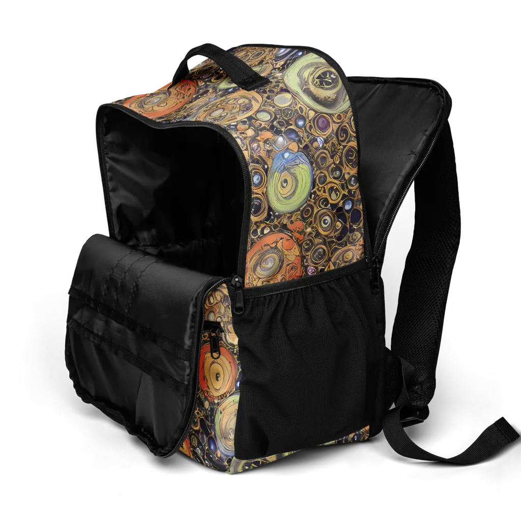 Crescent Echoes on Utility Backpack — Product details 2