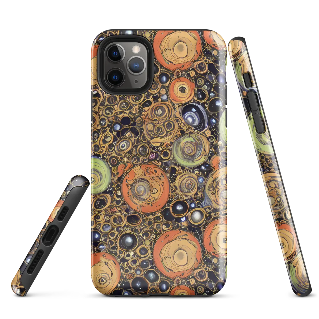 Crescent Echoes on Tough Case for iPhone® — Front