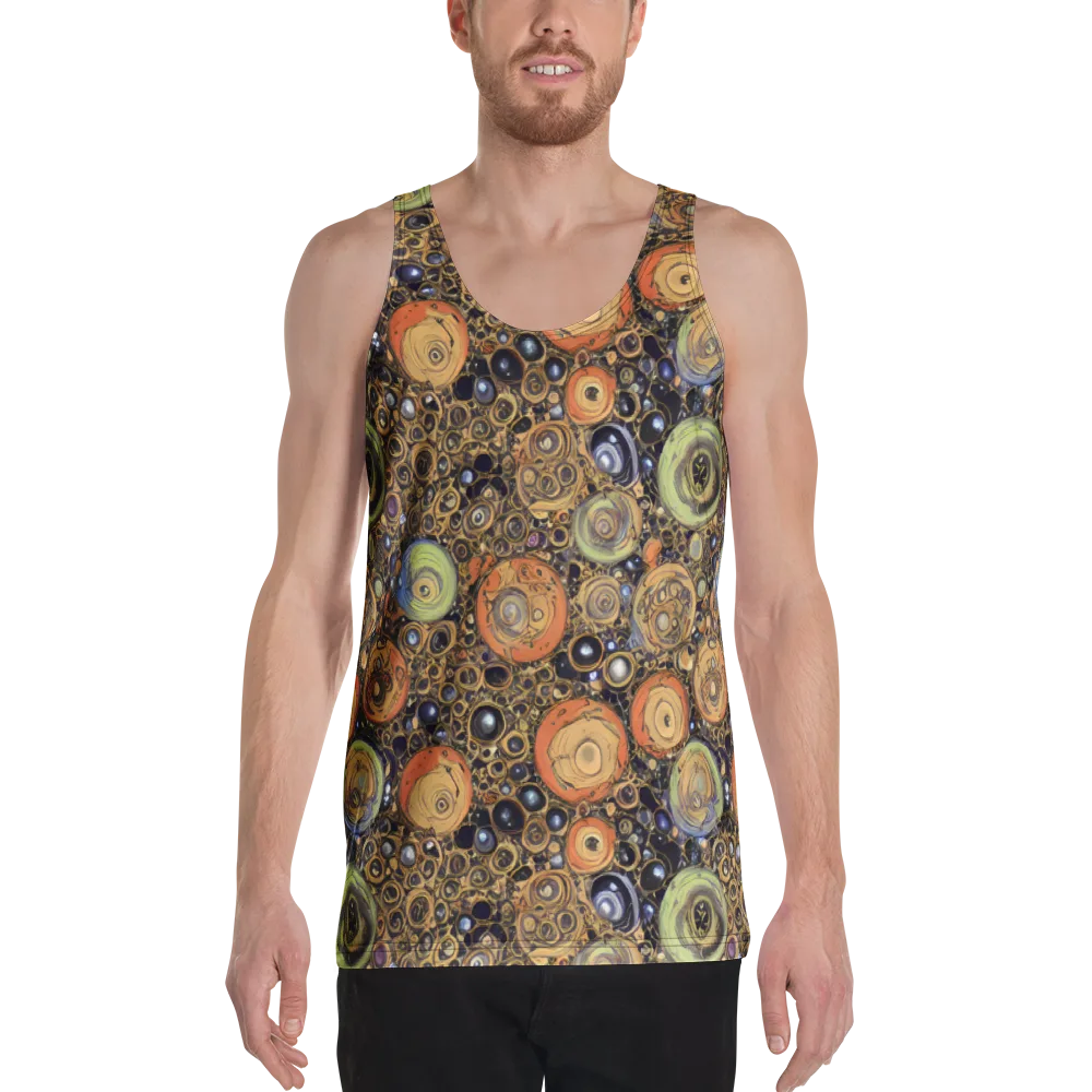 Crescent Echoes on Men's Tank Top — Front