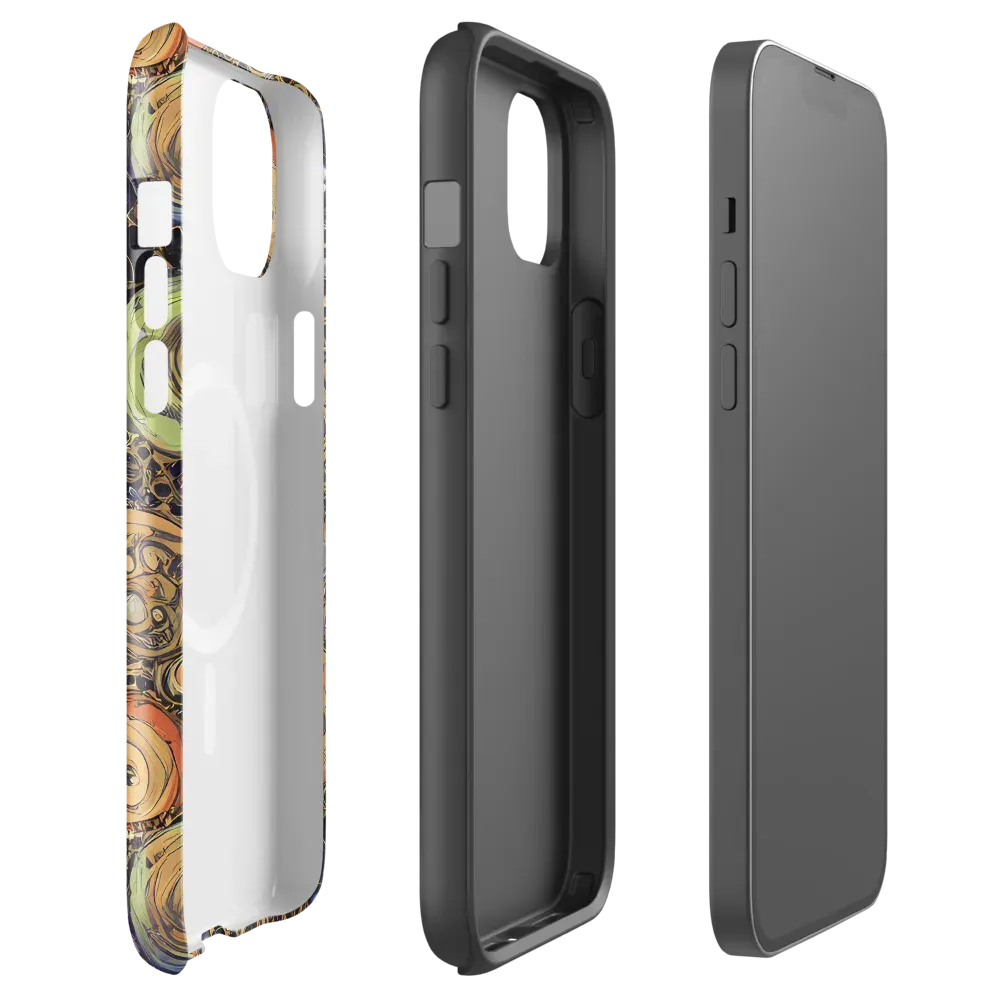 Crescent Echoes on MagSafe Tough Case for iPhone® — Front