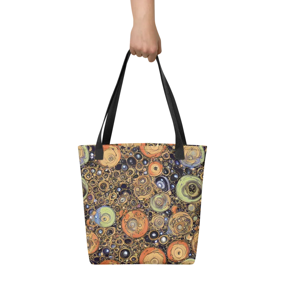 Crescent Echoes on Tote Bag — Front
