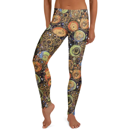 Crescent Echoes on a Leggings