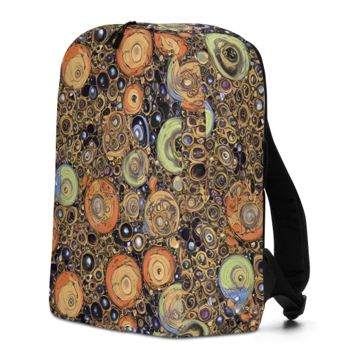 Crescent Echoes on a Minimalist Backpack