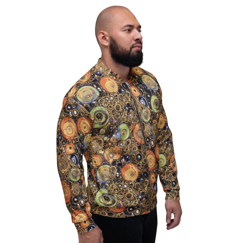 Crescent Echoes on Bomber Jacket — Right
