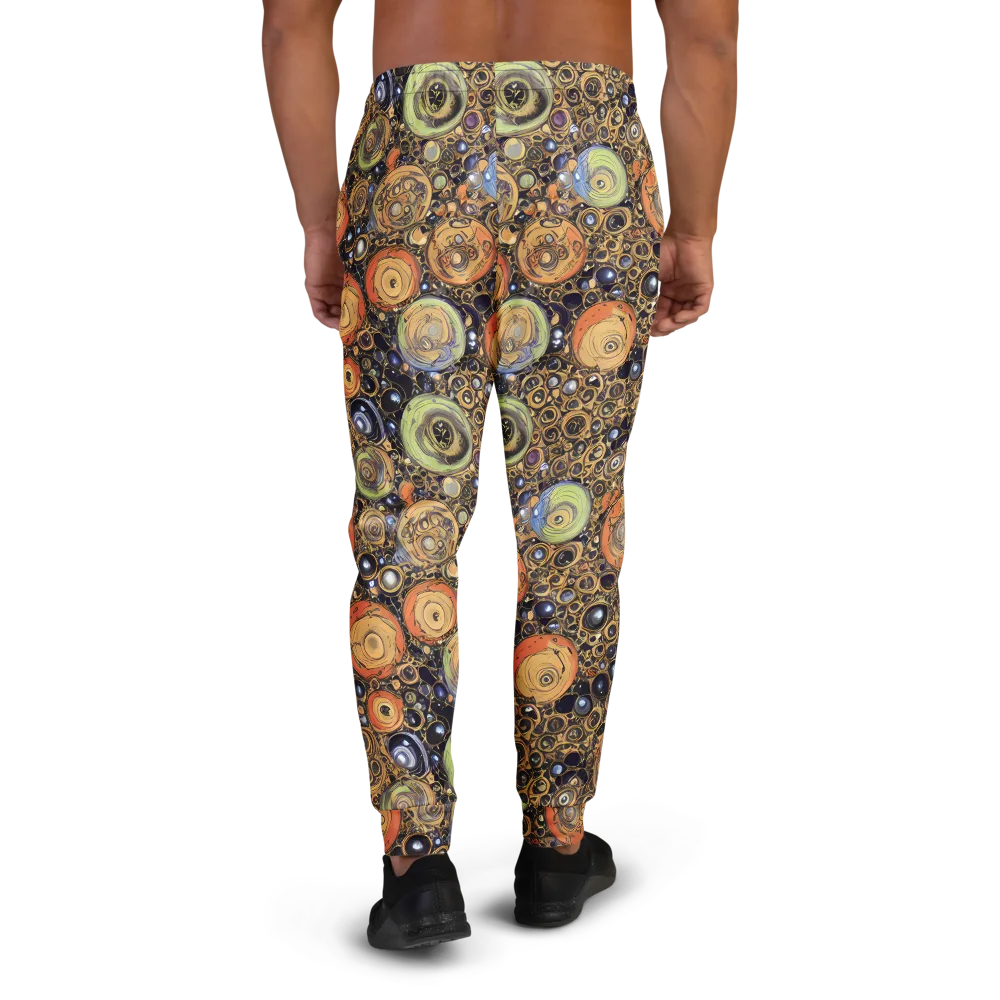 Crescent Echoes on Men's Joggers — Back