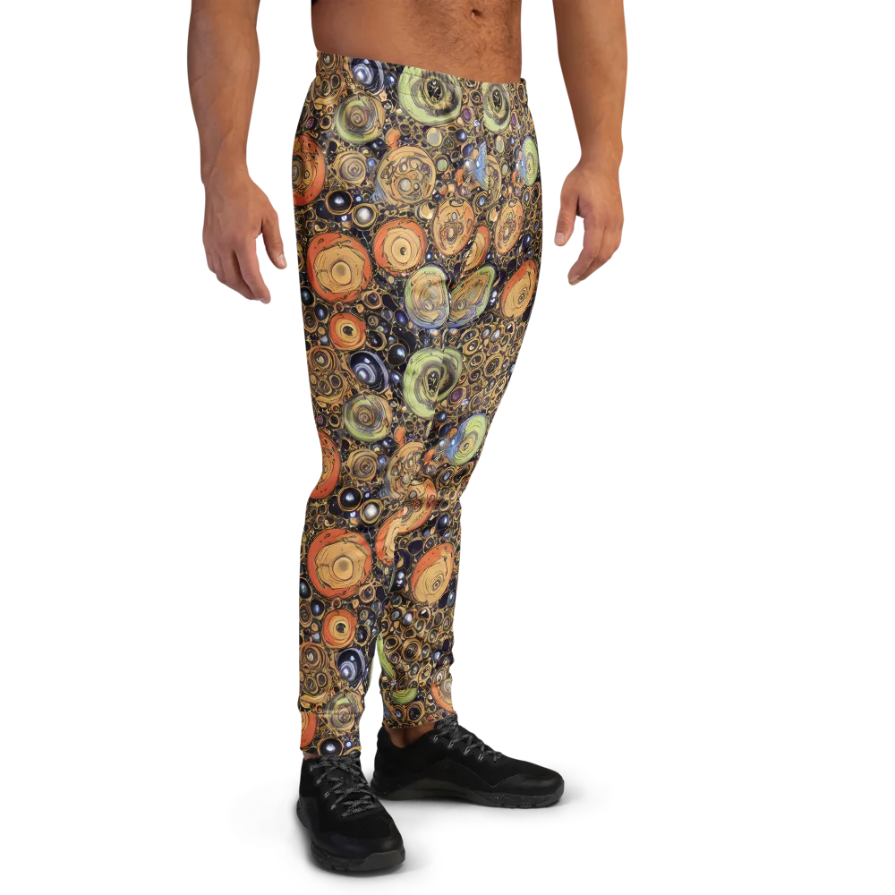 Crescent Echoes on Men's Joggers — Right