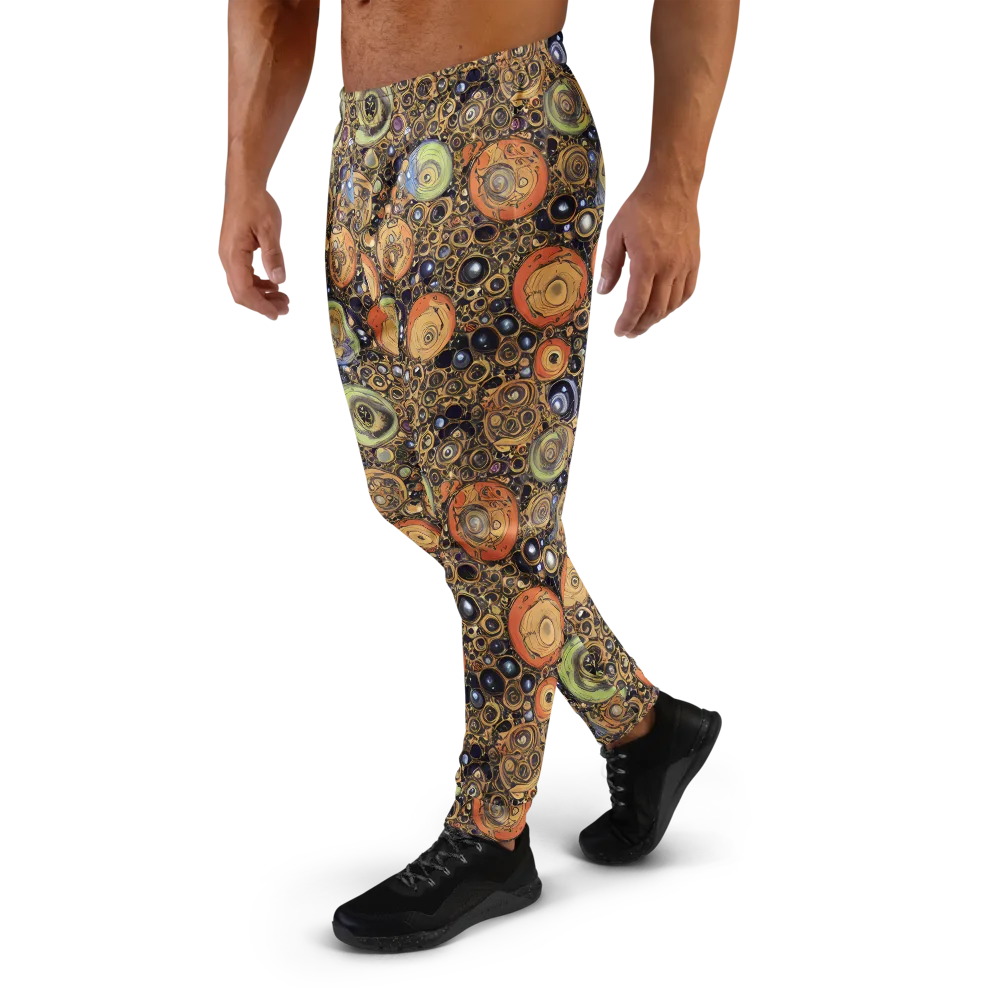 Crescent Echoes on Men's Joggers — Left