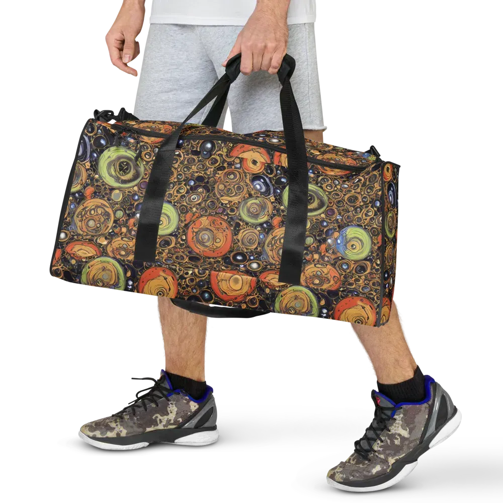 Crescent Echoes on Duffle Bag — Front