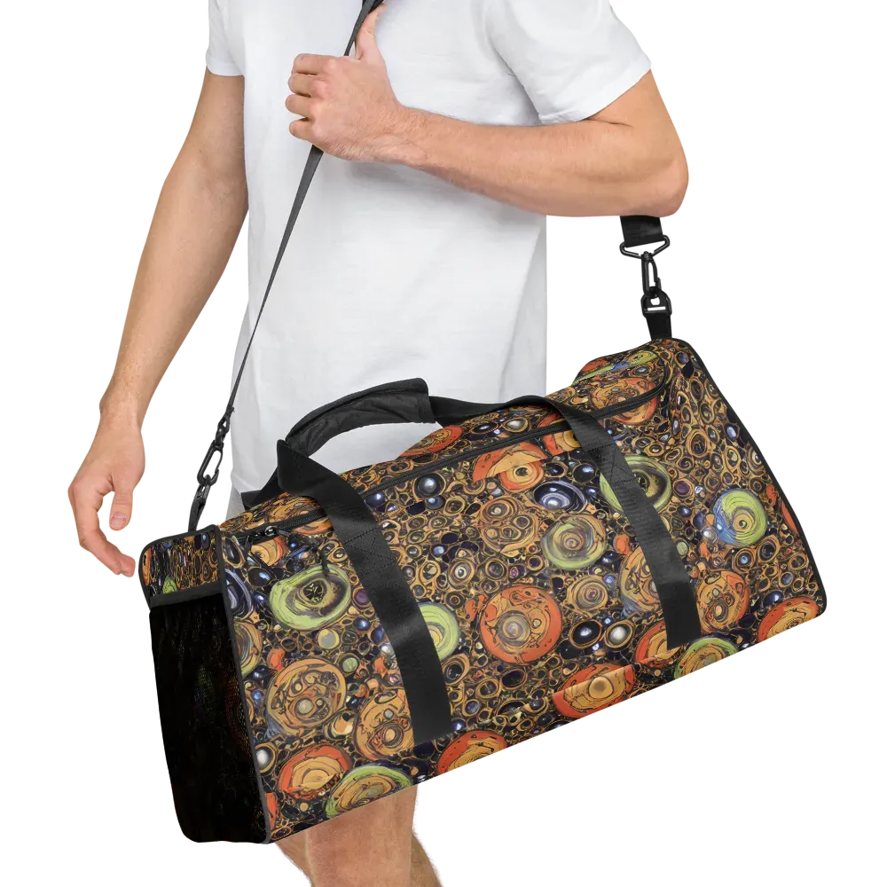 Crescent Echoes on Duffle Bag — Right Front
