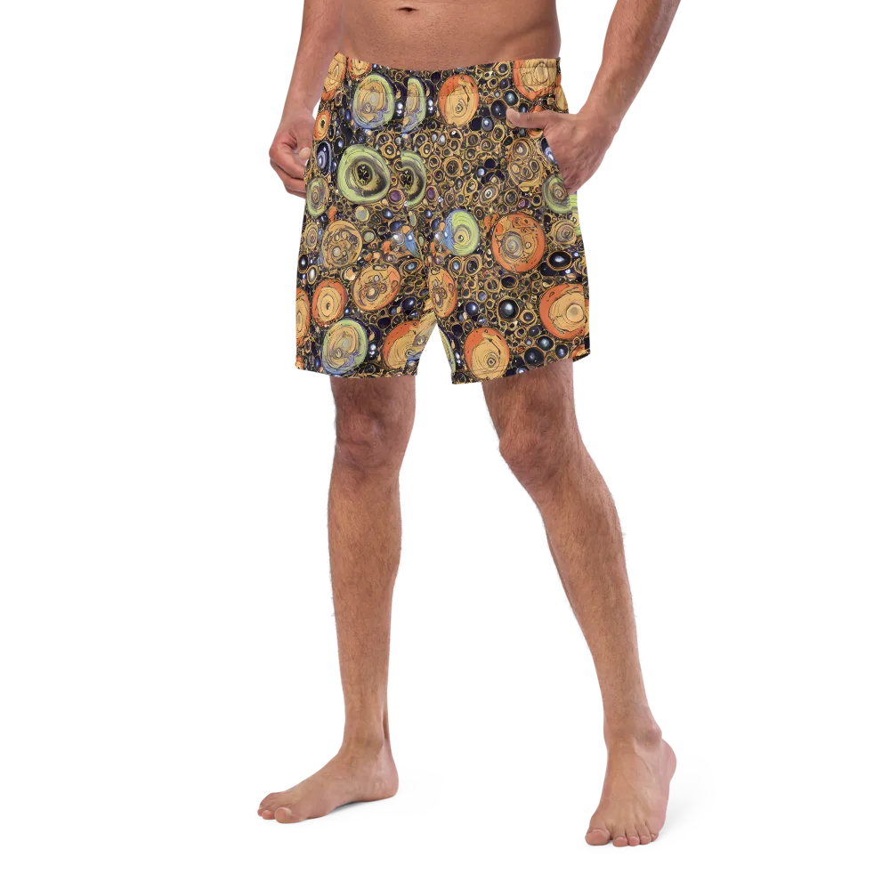 Crescent Echoes on Swim Trunks — Left Front