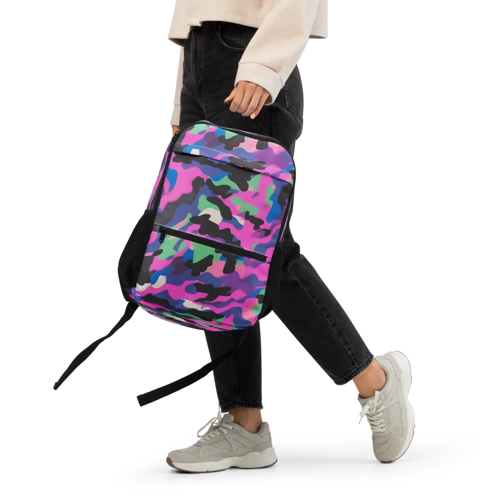 Chromatic Outburst on Utility Backpack — Front