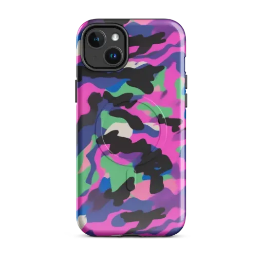 Chromatic Outburst on a MagSafe Tough Case for iPhone®