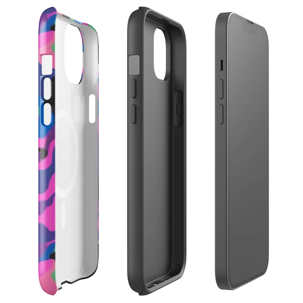 Chromatic Outburst on MagSafe Tough Case for iPhone® — Front