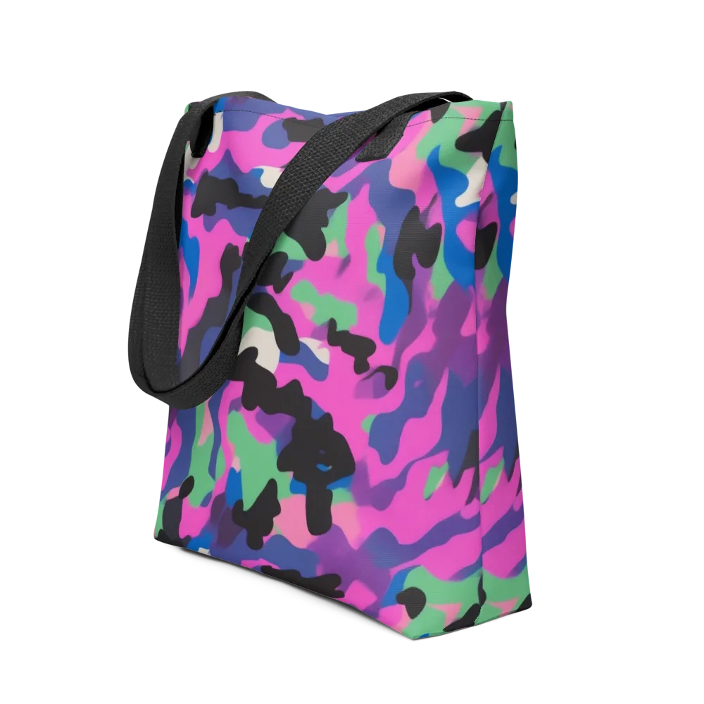 Chromatic Outburst on Tote Bag — Front