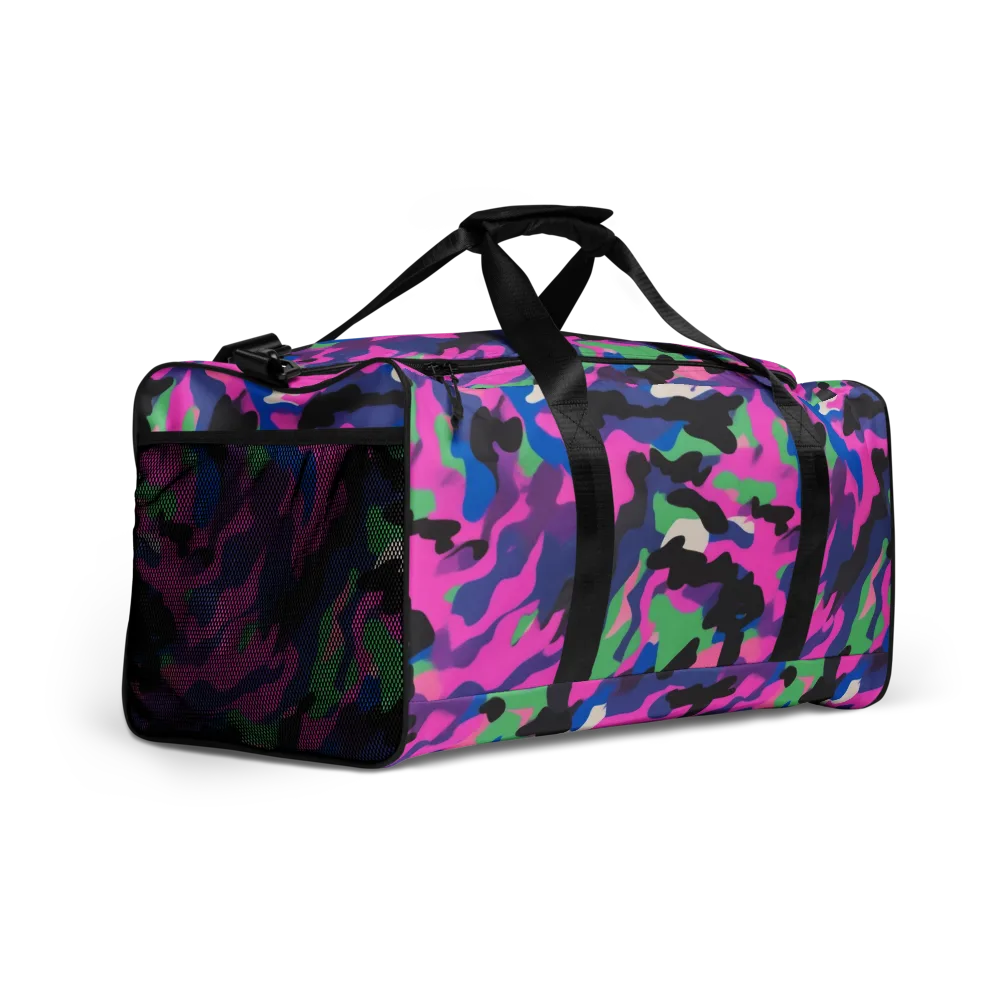 Chromatic Outburst on Duffle Bag — Right Front