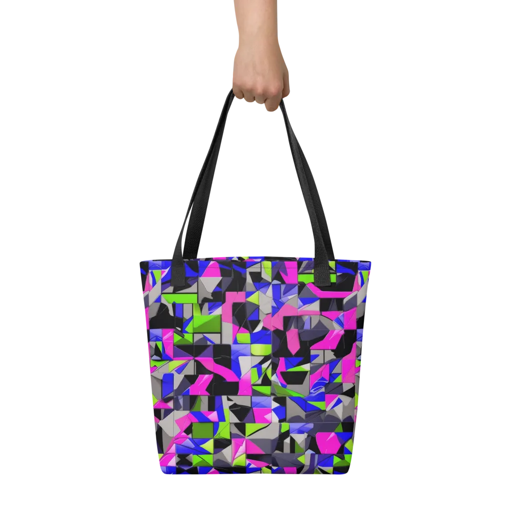 Hypercolor Facets on Tote Bag — Front