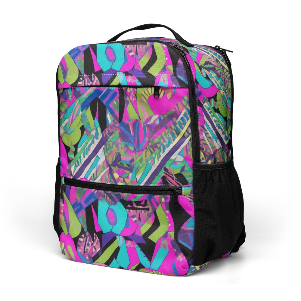 Chromatic Foliage on Utility Backpack — Left Front