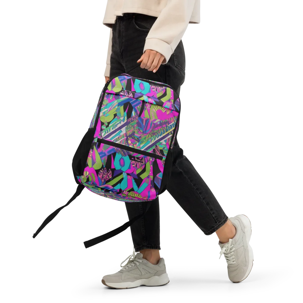 Chromatic Foliage on Utility Backpack — Front