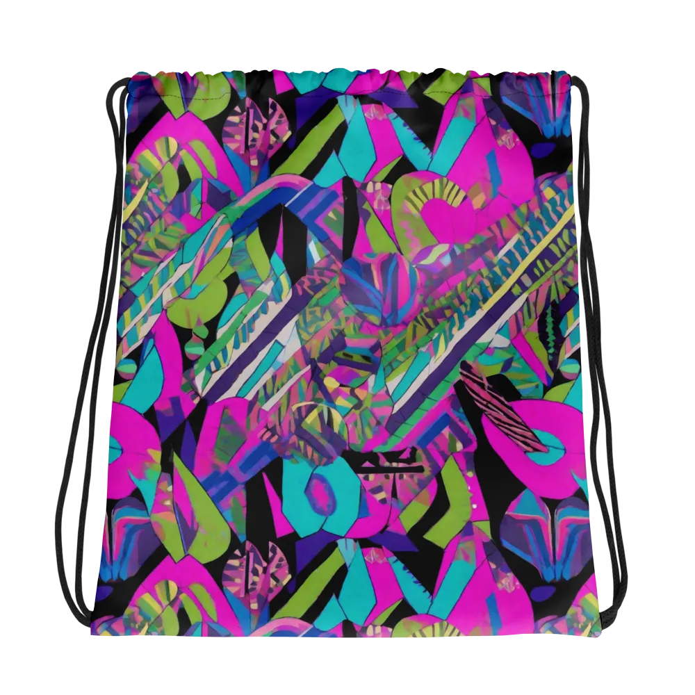 Chromatic Foliage on Drawstring Bag — Photo