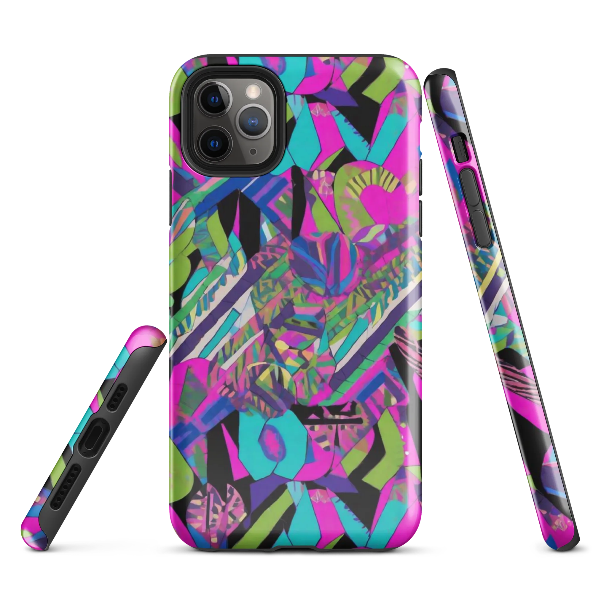 Chromatic Foliage on Tough Case for iPhone® — Front