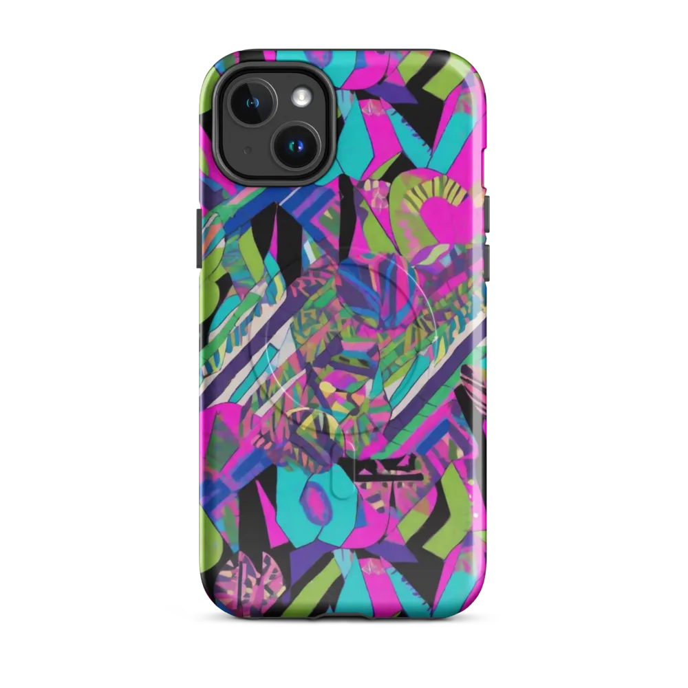 Chromatic Foliage on MagSafe Tough Case for iPhone® — Front