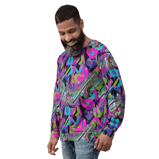 Chromatic Foliage on a Sweatshirt