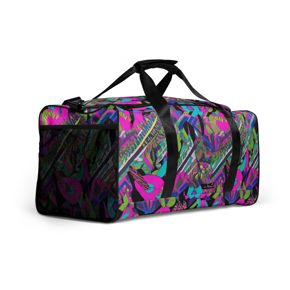 Chromatic Foliage on Duffle Bag — Right Front