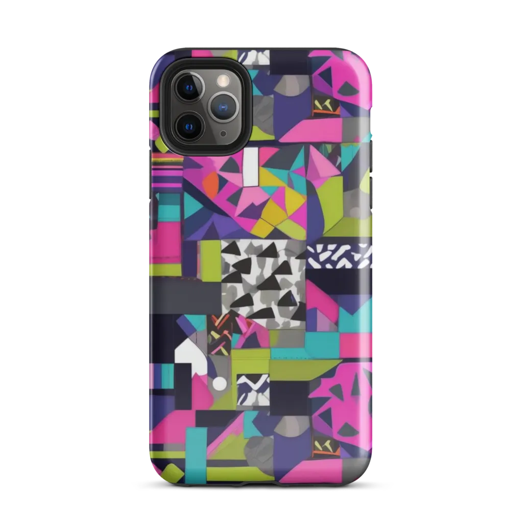 Afterglow Mosaic on Tough Case for iPhone® — Front