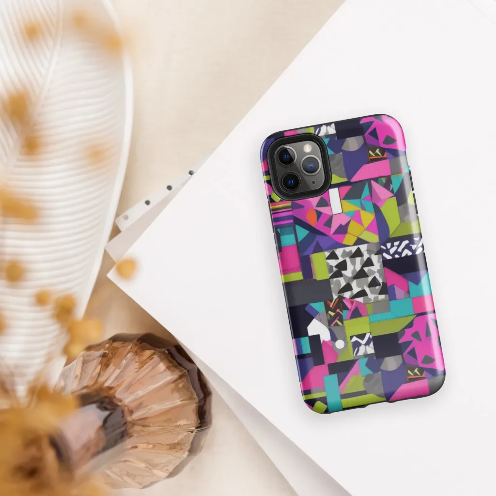 Afterglow Mosaic on Tough Case for iPhone® — Front