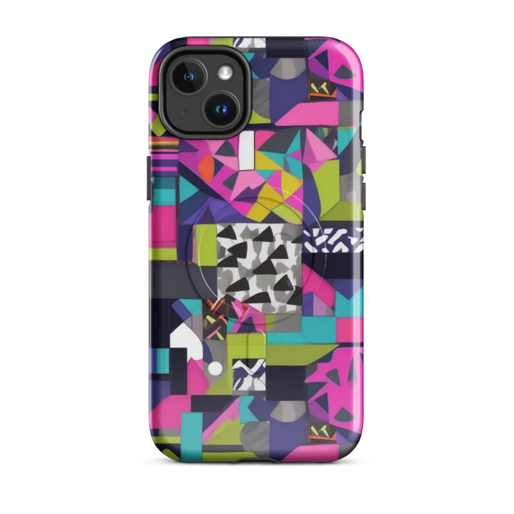 Afterglow Mosaic on MagSafe Tough Case for iPhone® — Front