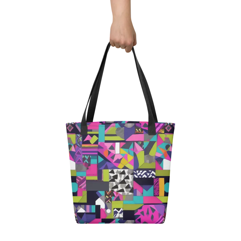 Afterglow Mosaic on Tote Bag — Front