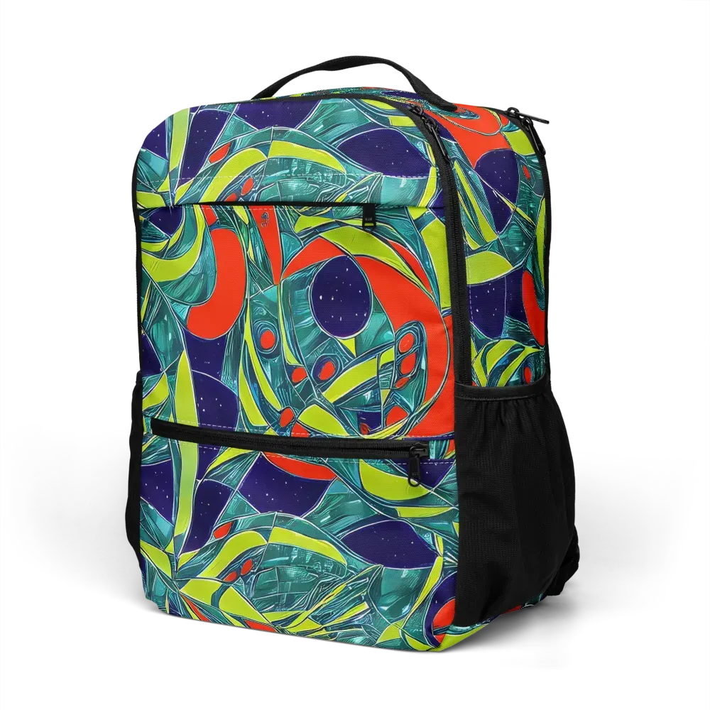 Harmonic Mirage on Utility Backpack — Left Front