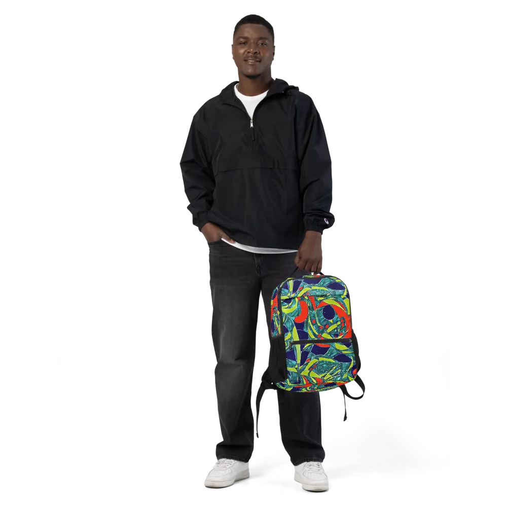 Harmonic Mirage on Utility Backpack — Front