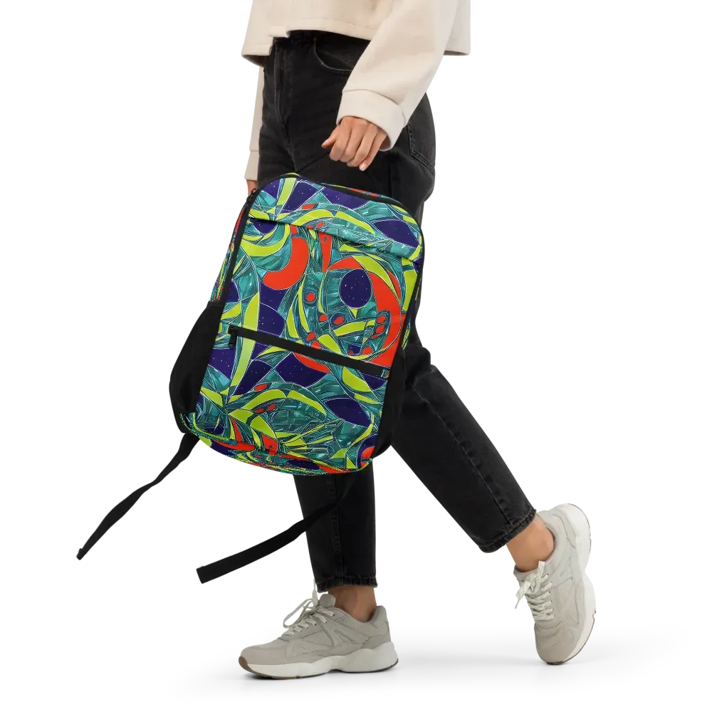 Harmonic Mirage on Utility Backpack — Front