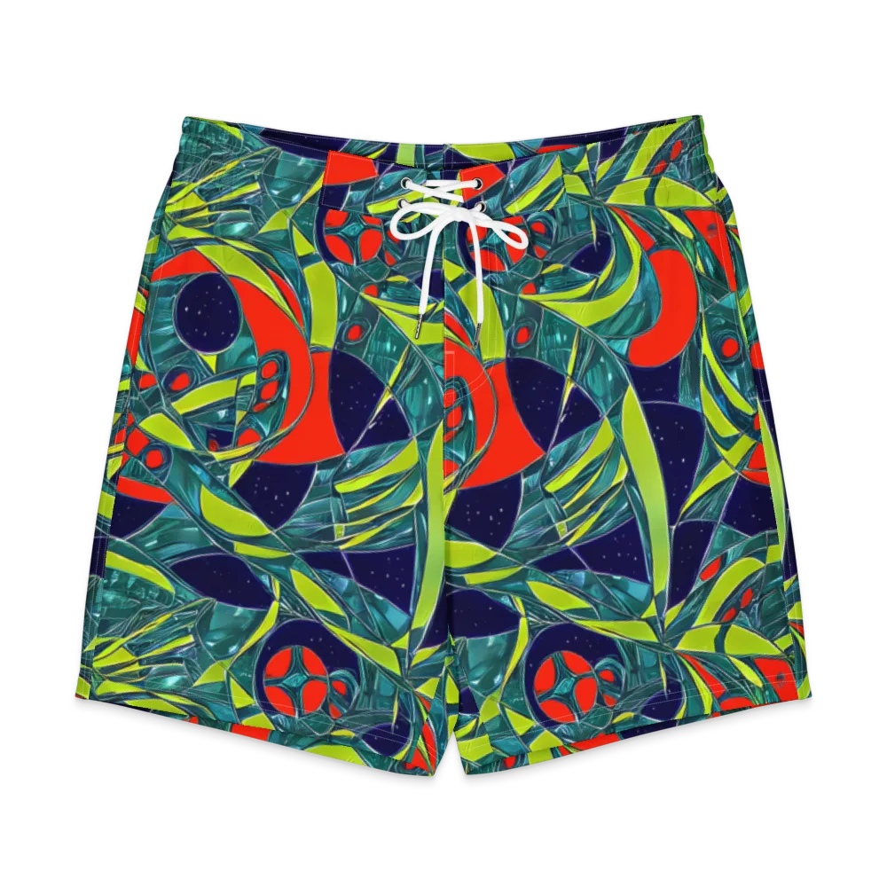 Harmonic Mirage on Men's Board Shorts — Front
