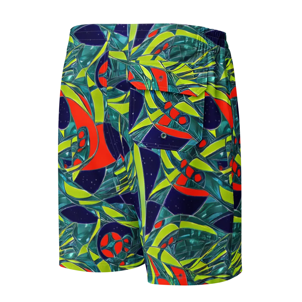 Harmonic Mirage on Men's Board Shorts — Back