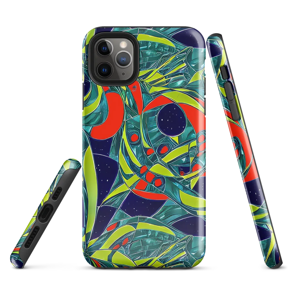Harmonic Mirage on Tough Case for iPhone® — Front