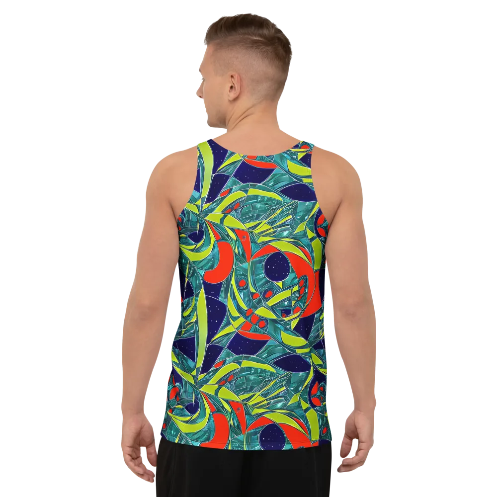 Harmonic Mirage on Men's Tank Top — Back